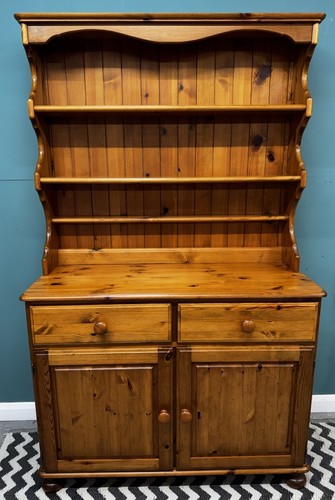 Pine kitchen dresser - kitchen,