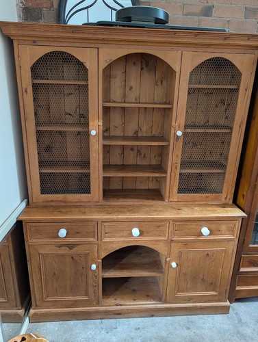 Large pine dresser pre loved - pine,