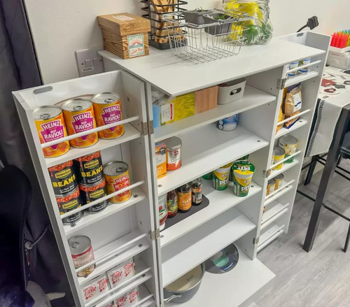 Small kitchen cupboard storage - small,