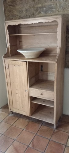 Vintage pine dresser - vintage,