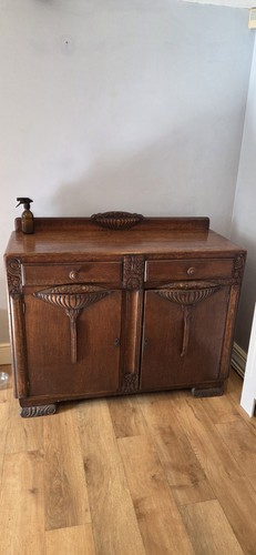 1940s oak sideboard mid - oak,