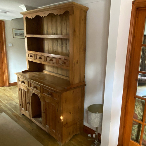 Traditional wood dresser - traditional,