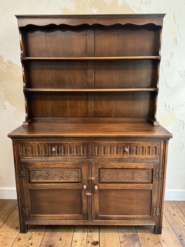 Traditional welsh dresser oak - traditional,
