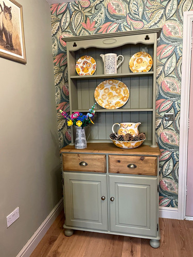 Solid pine welsh dresser - solid,