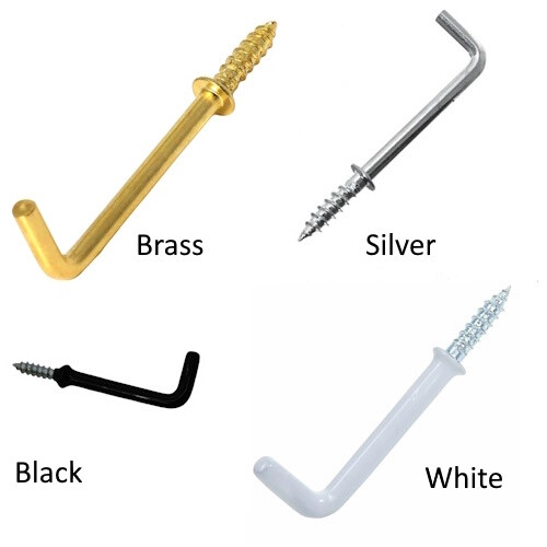 Hooks dresser brass square - hooks,