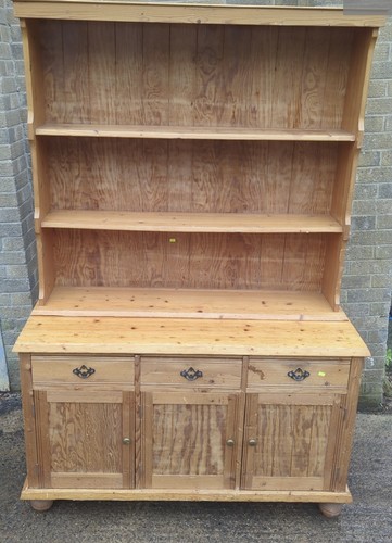 Vintage pine kitchen dresser - kitchen,