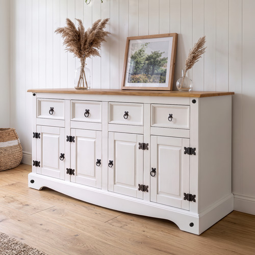 Corona sideboard white door - sideboard,