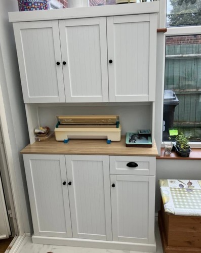Tall kitchen storage cupboard - kitchen,