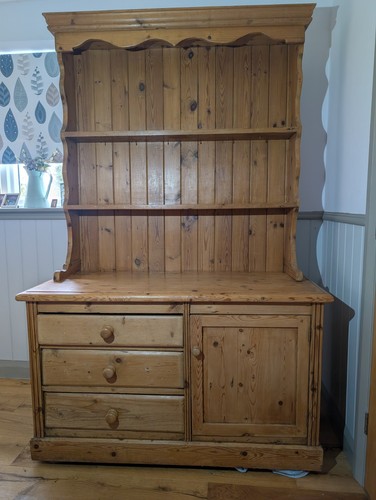 Pine welsh dresser solid - welsh,
