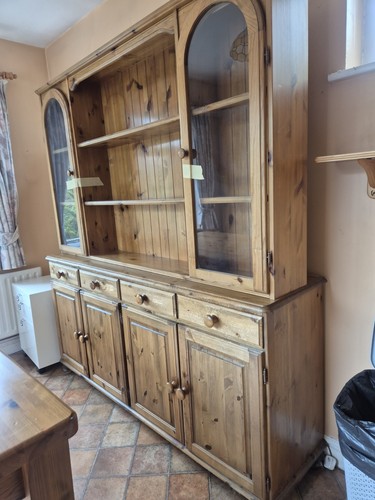 Pine welsh dresser large - pine,