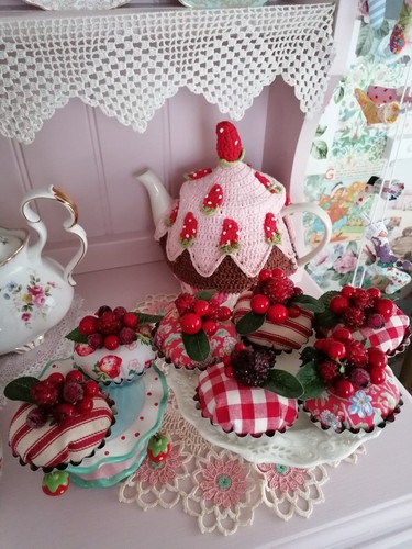 Fabric cakes kitchen - fabric,