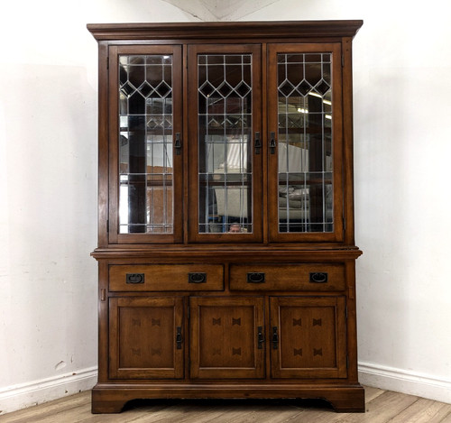 Display cabinet large wood - display,