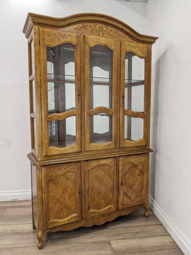 Display cabinet oak - display, door