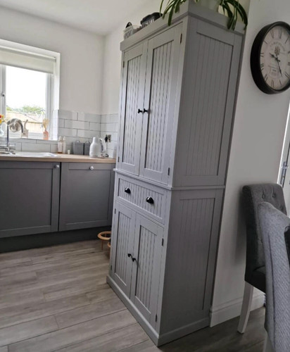 Tall kitchen cupboard - kitchen,